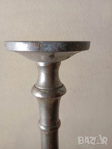 метален свещник, снимка 2 - Декорация за дома - 36246114