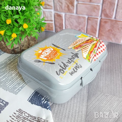 3067 Детска кутия за сандвич с картинки, 1000ml, BPA FREE, снимка 2 - Кутии за храна - 37869625