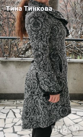 Атрактивно дамско зимно палто Роси, снимка 2 - Палта, манта - 31245452