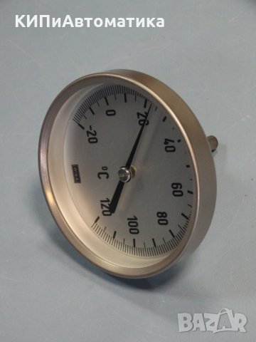 биметален термометър Wika ф100mm, -20+120°C, снимка 7 - Резервни части за машини - 34452542
