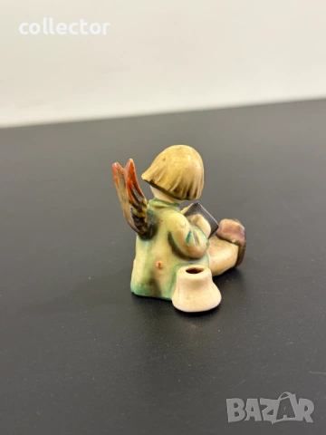 Порцеланова статуетка / свещник на Goebel-Hummel. No8091, снимка 4 - Антикварни и старинни предмети - 54192657