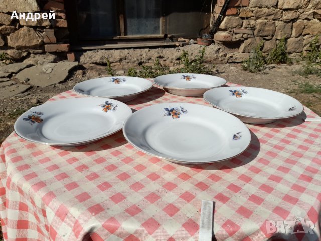 Стара порцеланова чиния,чинии #8, снимка 1 - Антикварни и старинни предмети - 33950648
