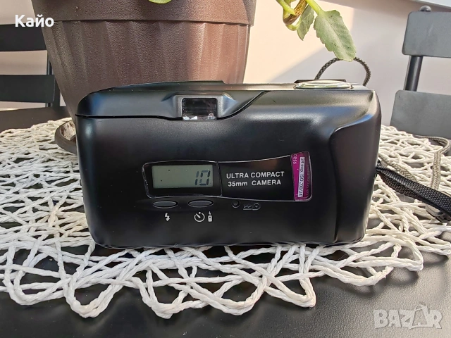 Olympus mju II 35mm F2.8 Point & Shoot Film Camera, снимка 3 - Фотоапарати - 54082471