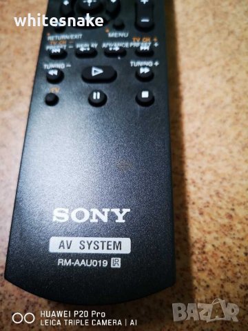 Sony RM-AAU019 remote for AV Receiver, Home Theater, Audio system, (НОВО). , снимка 4 - Ресийвъри, усилватели, смесителни пултове - 29424647