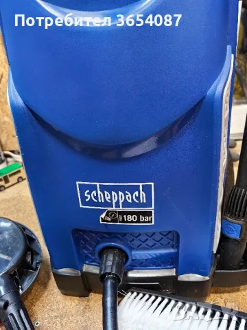 Впдоструйка Scheppach 180 bar, снимка 2 - Други инструменти - 48018333