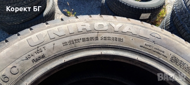 Единична гума 195 65 16 C Ц Унироял Uniroyal 1 брой единичка за бус. Нов внос. Неразличима от нова., снимка 8 - Гуми и джанти - 51842814