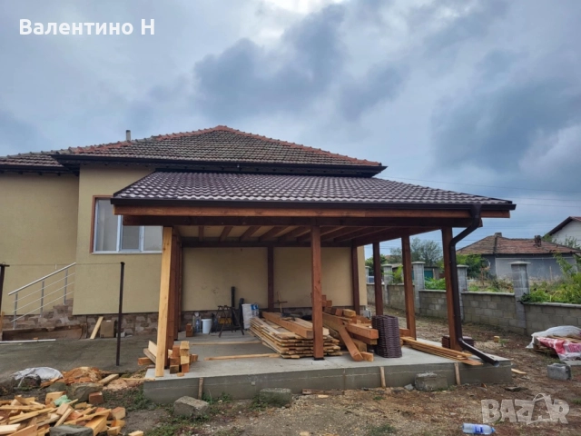 Бетониране на пътеки и изграждане на навеси , снимка 9 - Пътеки - 52633546