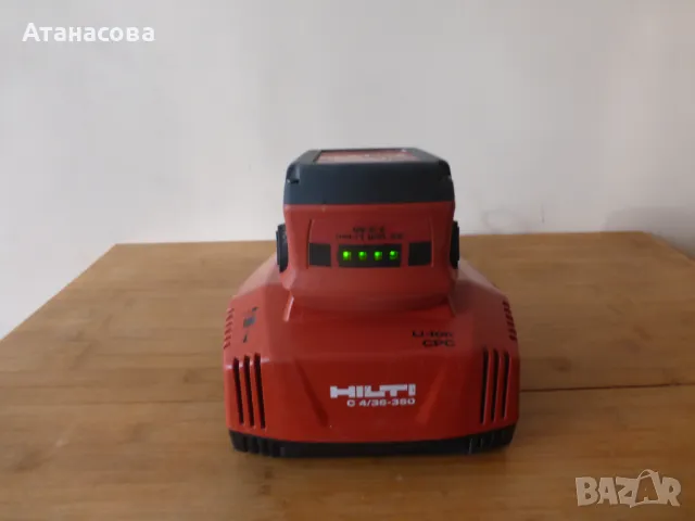 Бързо зарядно С 4/36-350 за батерии HILTI Хилти, снимка 8 - Други инструменти - 48647479