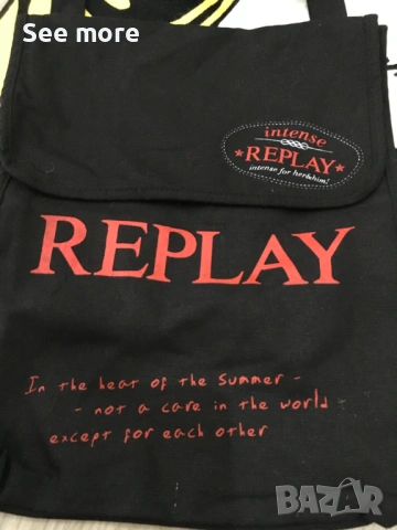 REPLAY Unisex чанта, снимка 3 - Чанти - 54052685