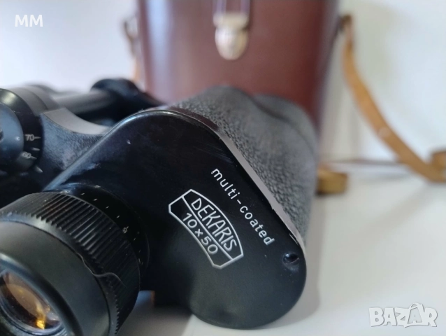 Бинокъл Carl Zeiss Jena Dekaris 10x50 multy coated, снимка 3 - Антикварни и старинни предмети - 52668949