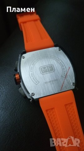 часовник кварцов хронограф MINI FOCUS силиконова каишка Автоматична дата , снимка 11 - Мъжки - 40659357