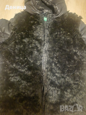 детско зимно яке Бенетон , снимка 2 - Детски якета и елеци - 52909876