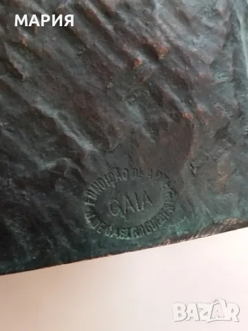 Бронзова скулптура Детството на Каин , снимка 2 - Антикварни и старинни предмети - 49968317