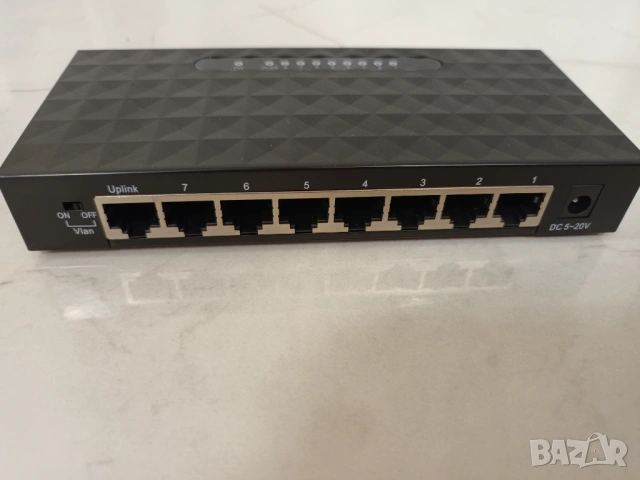 Суич 8-порта, Switch 8 port, осемпортов суич, 1GB, 1000MB