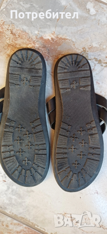 Мъжки чехли от естествена кожа, снимка 3 - Мъжки чехли - 54313355