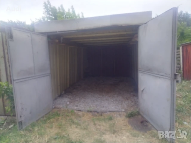 Давам под наем метален гараж Водна централа / Абритус N17 Идеален за паркиране на автомобил, мотоцик, снимка 2 - Гаражи и паркоместа - 50967028
