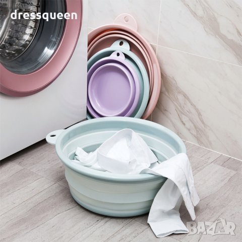 2707 Силиконов  сгъваем леген