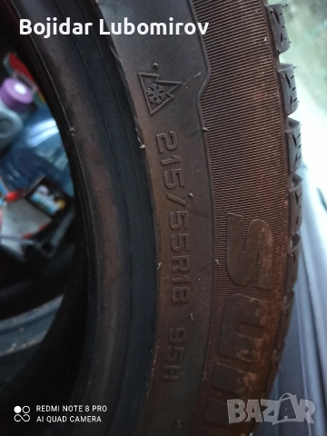 215/55/18 зимни, снимка 5 - Гуми и джанти - 52902536
