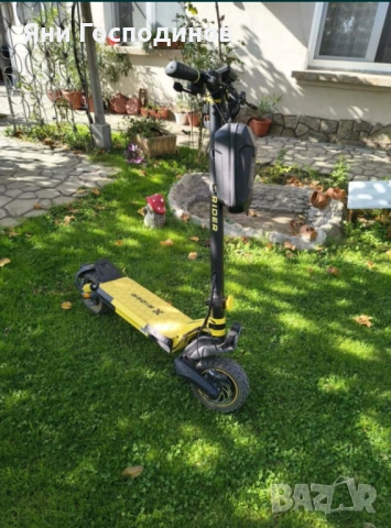 Ел тротинетка 2х1400w макс speed 55 км бартер за скутер до 50 куб с регистрация