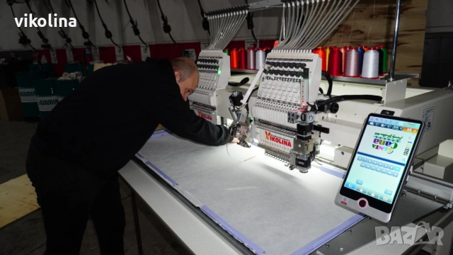 Бродировъчна машина Двуглава 600 мм. х 500 мм., снимка 5 - Други машини и части - 52940071