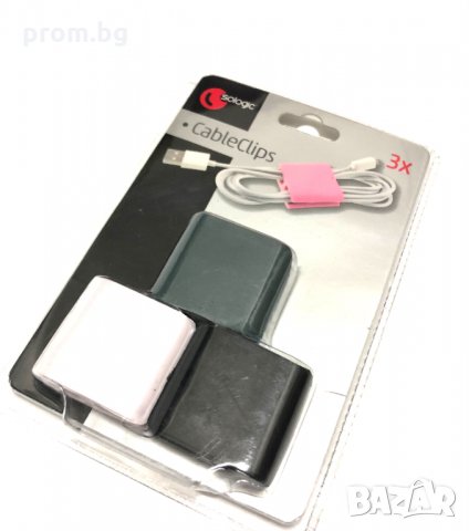 Sologic държач, органайзер за кабели 3 броя, внос от Белгия, снимка 1
