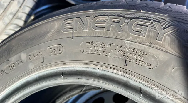 MICHELIN ENERGY 4бр 195/65/15 DOT 3619 грайфер 5,5мм, снимка 2 - Гуми и джанти - 48378965