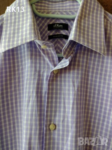 Мъжка ризa S'Oliver, снимка 4 - Ризи - 35210333
