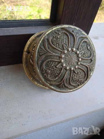 Бронзова дръжка за врата 19век., снимка 12 - Антикварни и старинни предмети - 54245130