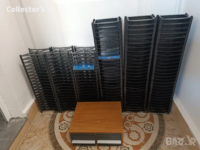 Касетници за общ брой 170 аудио касети, снимка 2 - Аудио касети - 56099198