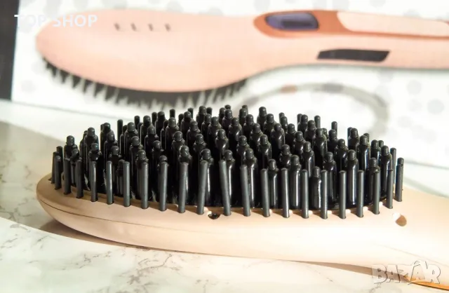 Четка за изправяне на косата на марката ELLE, снимка 2 - Преси за коса - 48804938