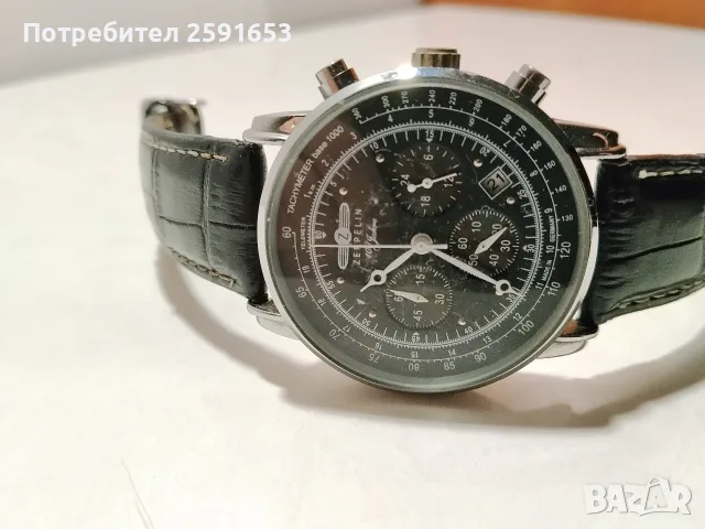 Мъжки кварцов часовник ЦЕПЕЛИН, снимка 2 - Мъжки - 56168817