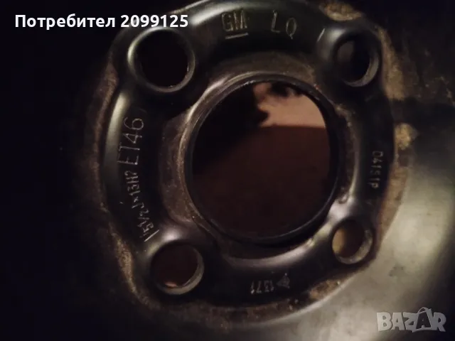 Джанта с гума 5.5J, R13, 4x100, снимка 3 - Гуми и джанти - 47641047