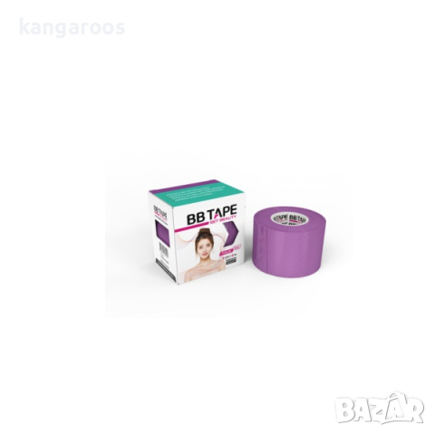 Копринена Кинезио Лента за Лице BBTAPE Face Silk Tape 5 см × 5 м, снимка 2 - Козметика за лице - 34104870