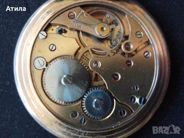 джобен часовник позлатен, снимка 9 - Джобни - 51036370