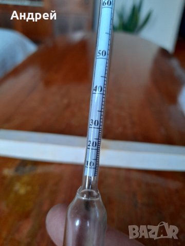 Стар спиртомер #10, снимка 6 - Антикварни и старинни предмети - 42552640