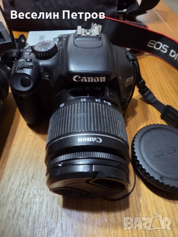 Фотоапарат Canon EOS 550D с 2 обектива., снимка 3 - Фотоапарати - 54235772