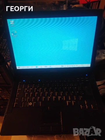 Двуядрен лаптоп Dell Latitude E6400 14.1" P6400/2GB/250GB HDD  Със ЗАРЯДНО и инсталиран windows 10