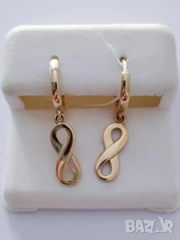 *нови златни обици 47410-4