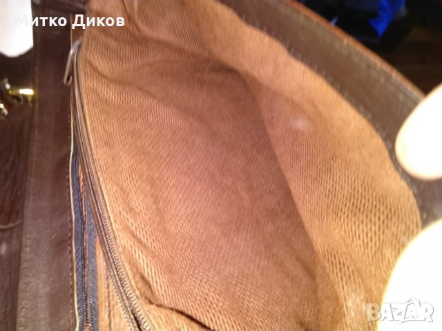 Чанта женска бордо естествена кожа Лема Италия 325х255х90мм, снимка 10 - Чанти - 29919019