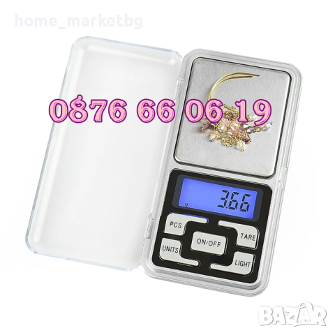 Електронна бижутерска везна до 300 г., снимка 2 - Везни - 44568679