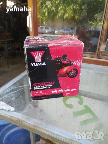 AGM Мото Акумулатор Yuasa, снимка 2 - Части - 50679961