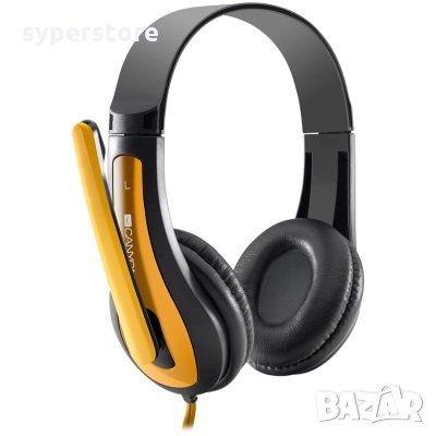 Слушалки с микрофон CANYON CNS-CHSC1BY Слушалки за смартфон, таблет, компютър и др., снимка 4 - Слушалки за компютър - 30366171