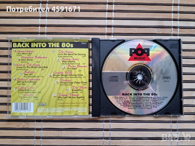 Back Into the 80'S, снимка 2 - CD дискове - 53340927