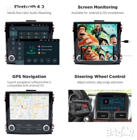 PORSCHE PANAMERA 2012-2016 Андроид Навигация, снимка 3 - Аксесоари и консумативи - 31953406