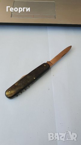 Антикварно джобно ножче Solingen Posterei Protea, снимка 4 - Антикварни и старинни предмети - 38491103