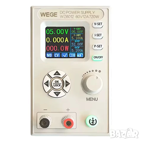 Захранващ блок понижаващ WZ6012 Uвх: 9-70V/Uизх: 0-60V, 12A, 720W + WIFI, снимка 3 - Друга електроника - 49086493