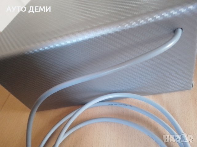 Тонколона ръчна изработка с 2 броя пищялки 50W (RMS) с филтър и облицовка с карбон и емблема , снимка 7 - Тонколони - 38084861