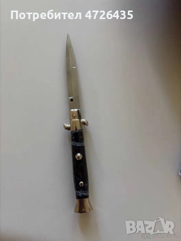 Beltrame Switch Bayonet Мраморен 23 нож с пружина