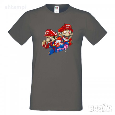 Мъжка тениска Mario Zombie 2 Игра,Изненада,Подарък,Празник,Повод, снимка 16 - Тениски - 37237436