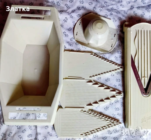 Кухненско ренде Бьорнер Ренде мандолина Ренде Börner Многофункционално ренде Германия, снимка 3 - Аксесоари за кухня - 51424006